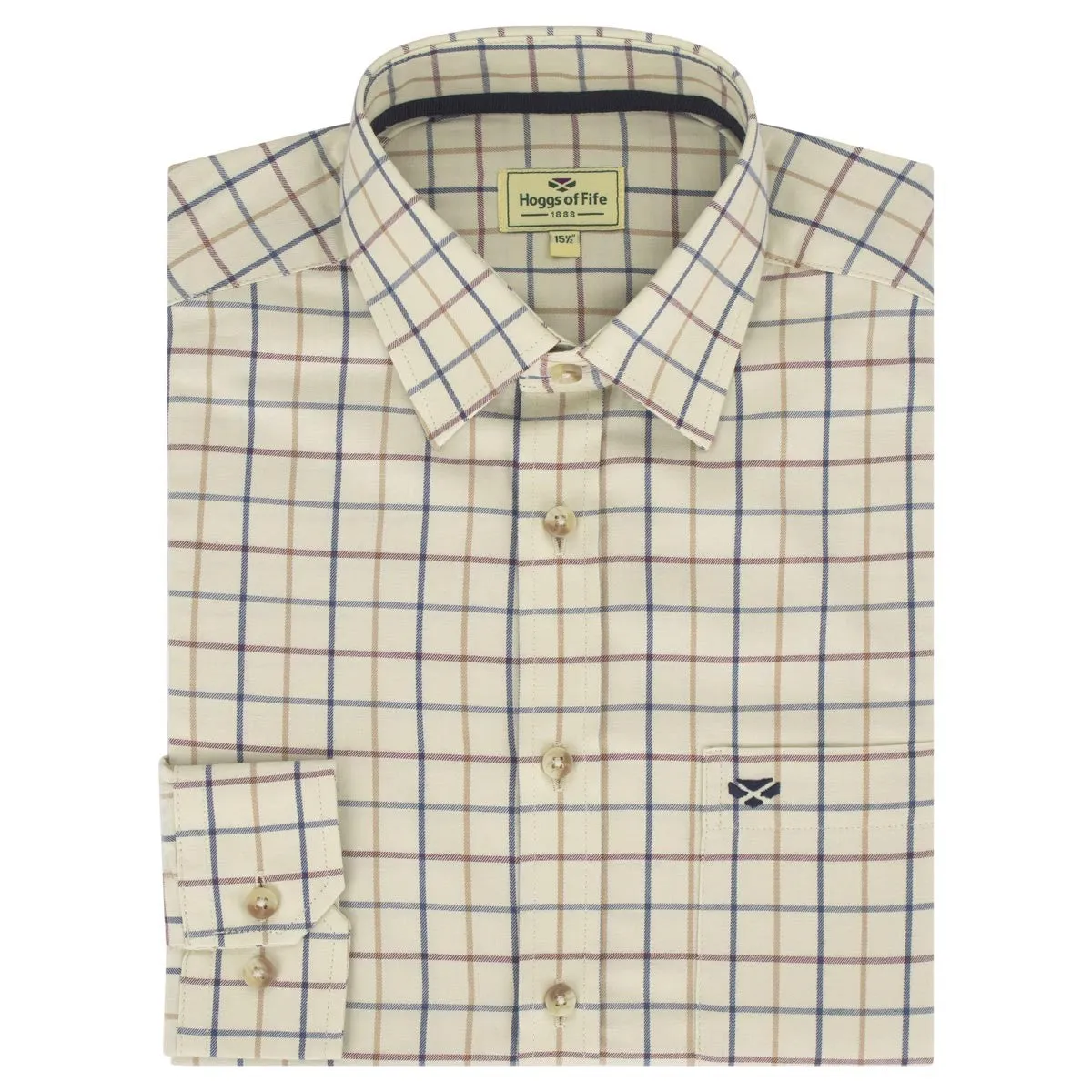 Hoggs of Fife Ambassador Junior Premier Tattersall Shirt