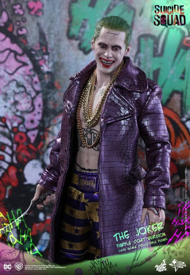 Hot Toys – MMS382 – Suicide Squad –  The Joker (Purple Coat Version)