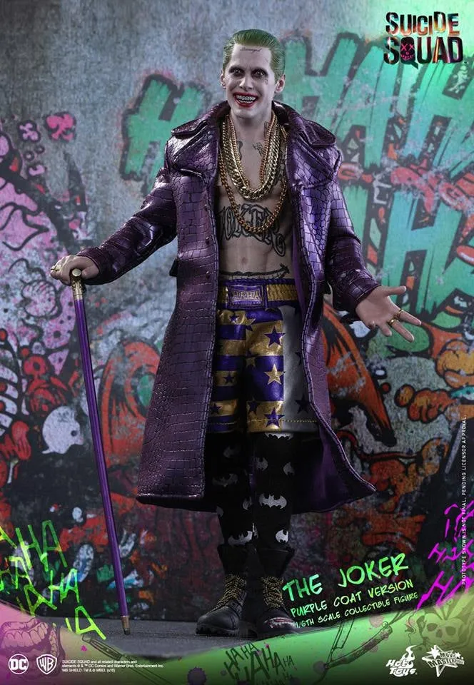 Hot Toys – MMS382 – Suicide Squad –  The Joker (Purple Coat Version)