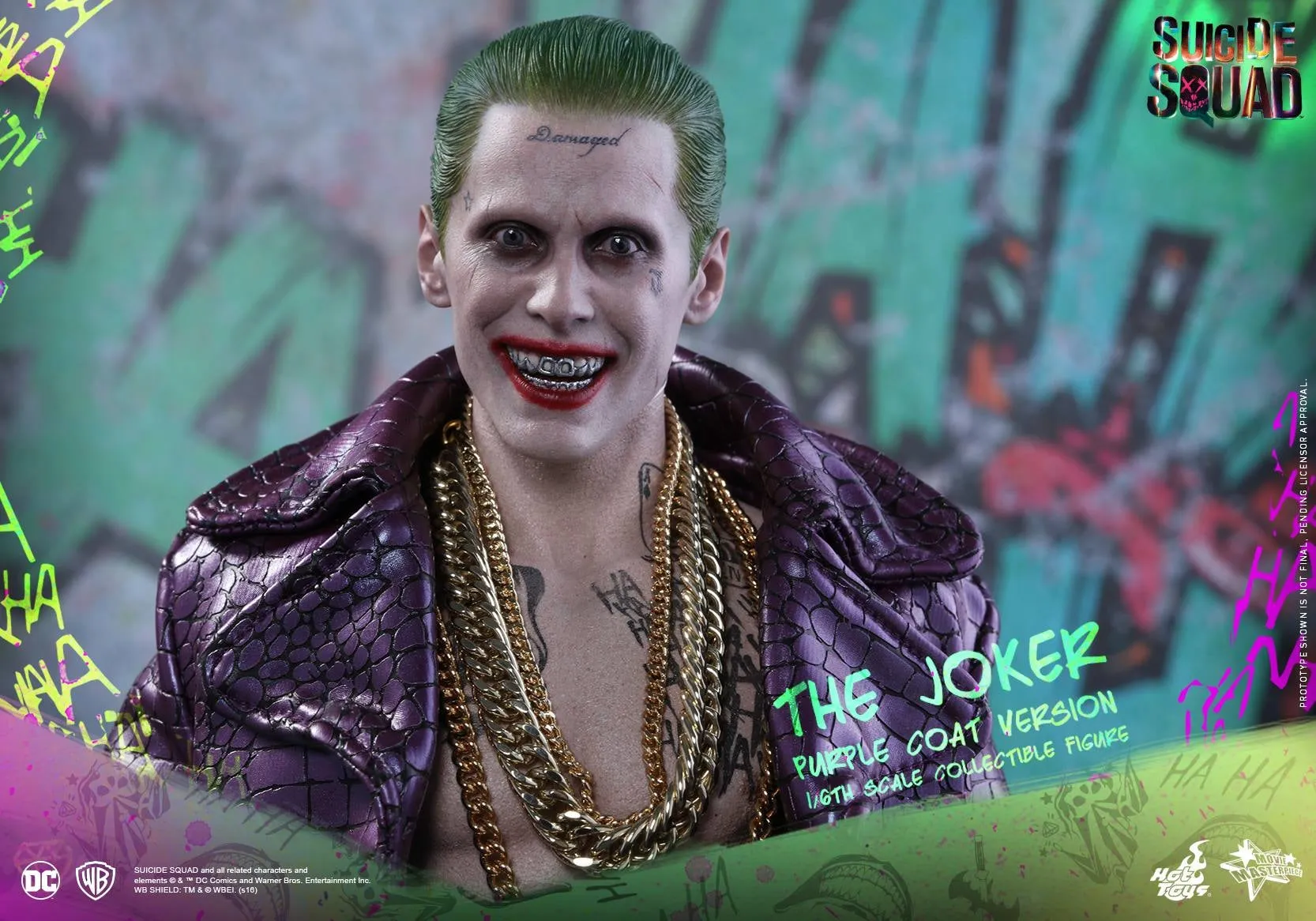 Hot Toys – MMS382 – Suicide Squad –  The Joker (Purple Coat Version)