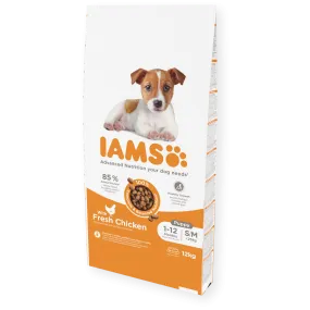 Iams Vitality Puppy & Small & Medium Fresh Chicken