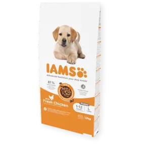 Iams Vitality Puppy Large Breed Fresh Chicken