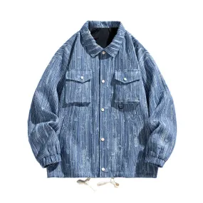 INSTOCK - Men's autumn retro men's clothing boys' loose denim