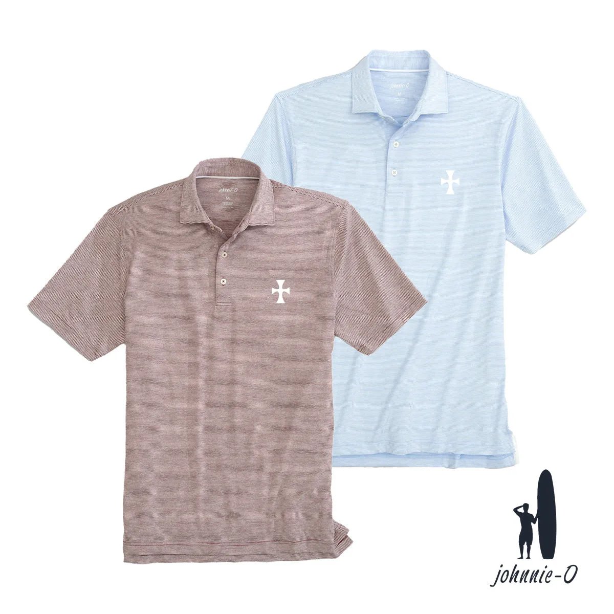 Johnnie-O Striped Polo