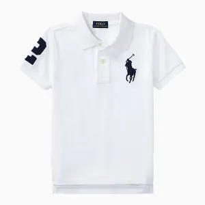 Kid's Cotton Mesh Polo Shirt