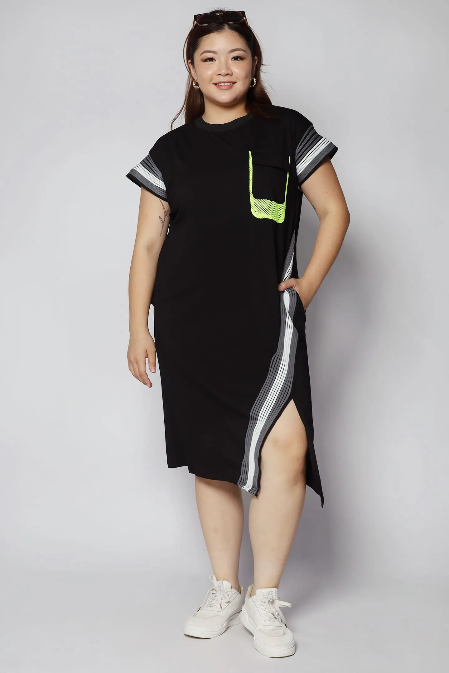 Kosy Neon Pocket Dress