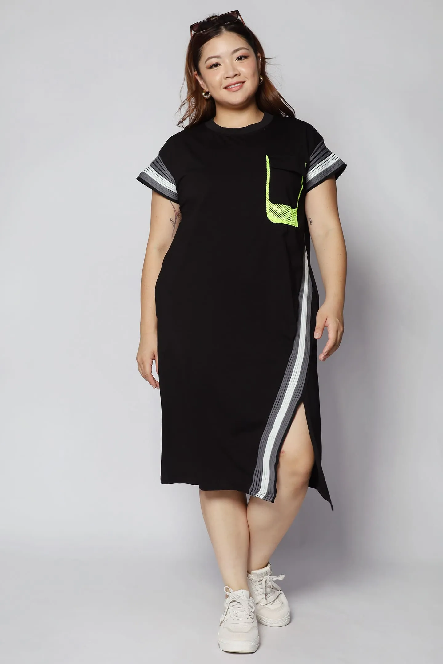 Kosy Neon Pocket Dress