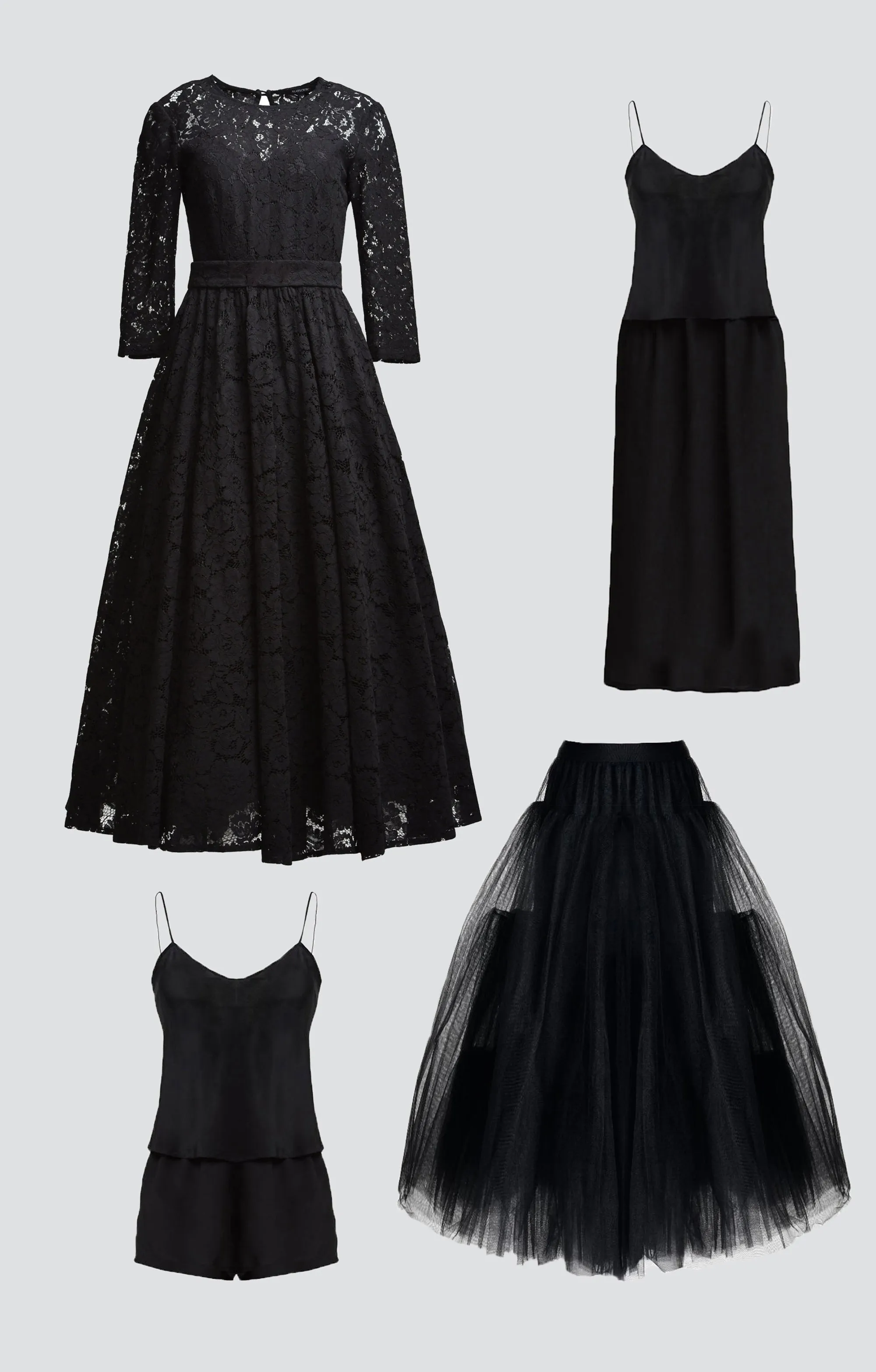 Lace dress "Vicktoria" Black