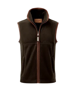 Little Oakham Fleece Gilet - Dark Olive