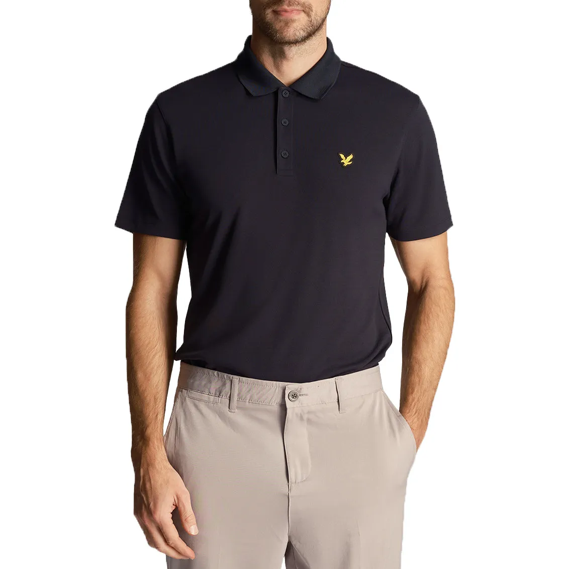 Lyle & Scott Golf Tech Polo - Dark Navy