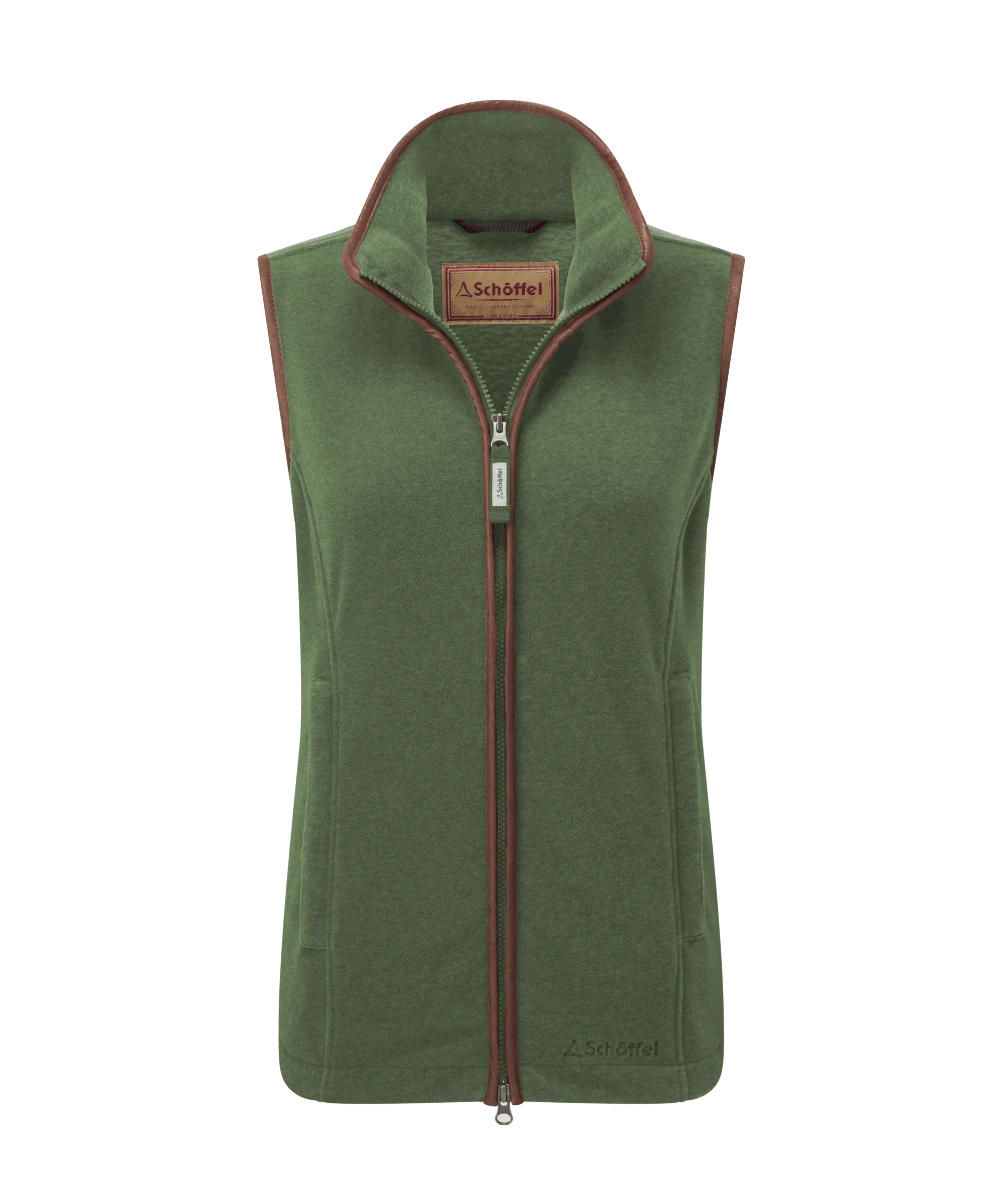 Lyndon Fleece Gilet - Cedar Green