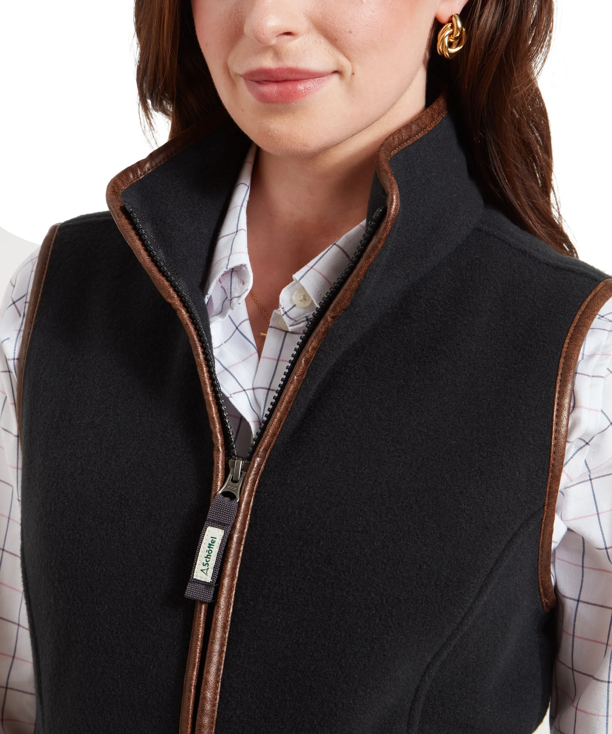 Lyndon Fleece Gilet - Gunmetal