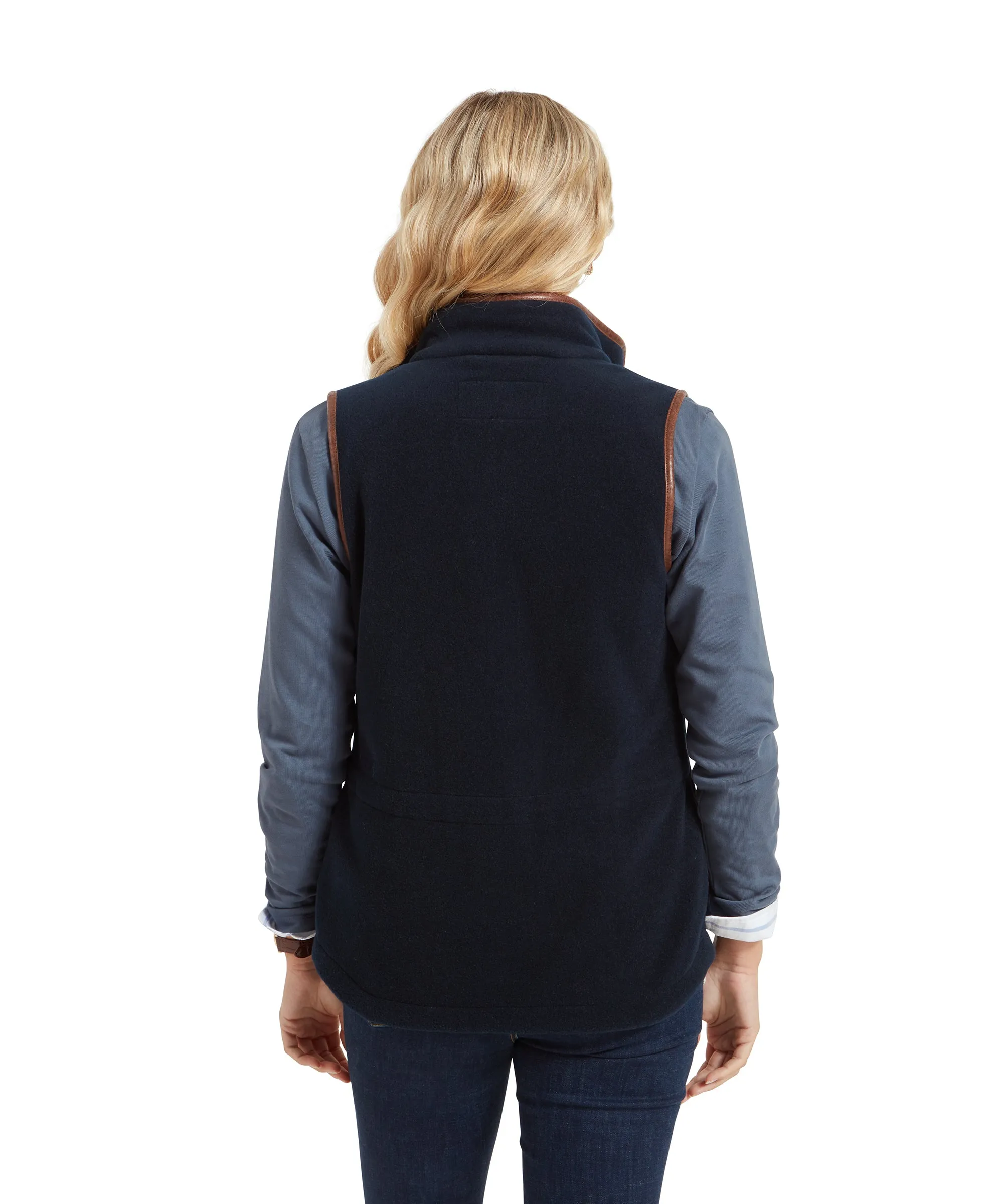 Lyndon Fleece Gilet - Navy