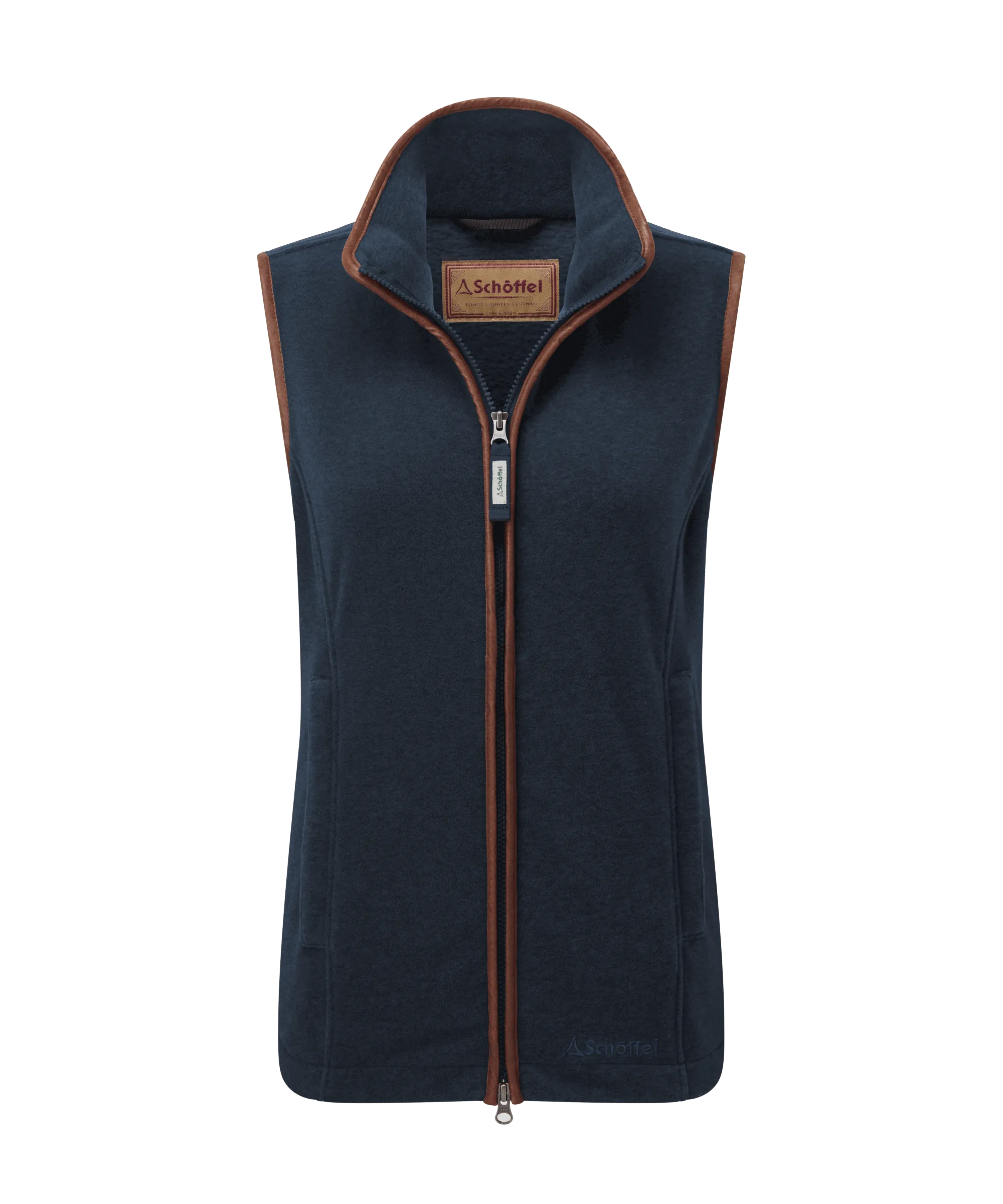 Lyndon Fleece Gilet - Petrol Blue