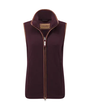 Lyndon Fleece Gilet - Port