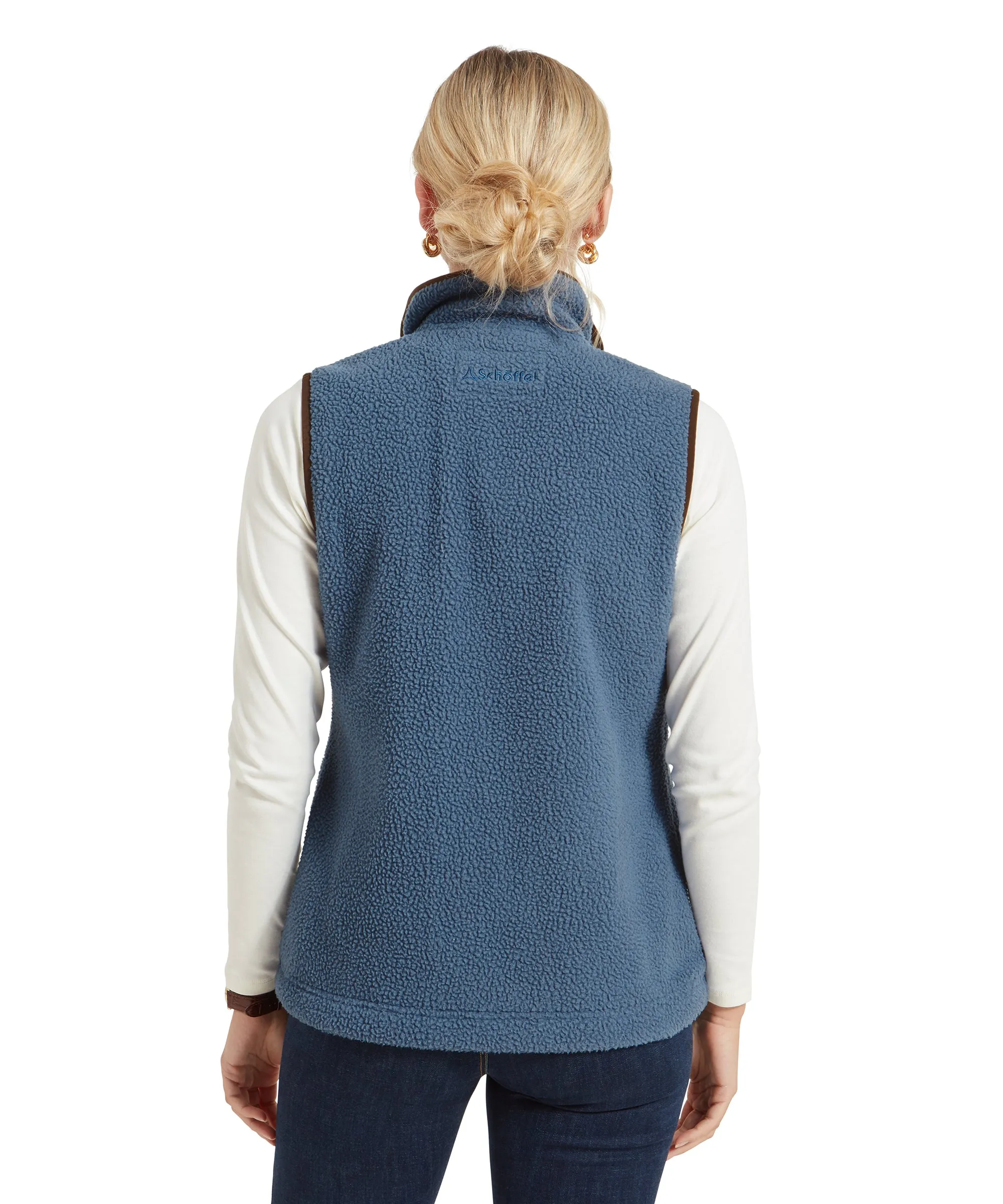 Lyndon Retro Fleece Gilet - Vintage Navy