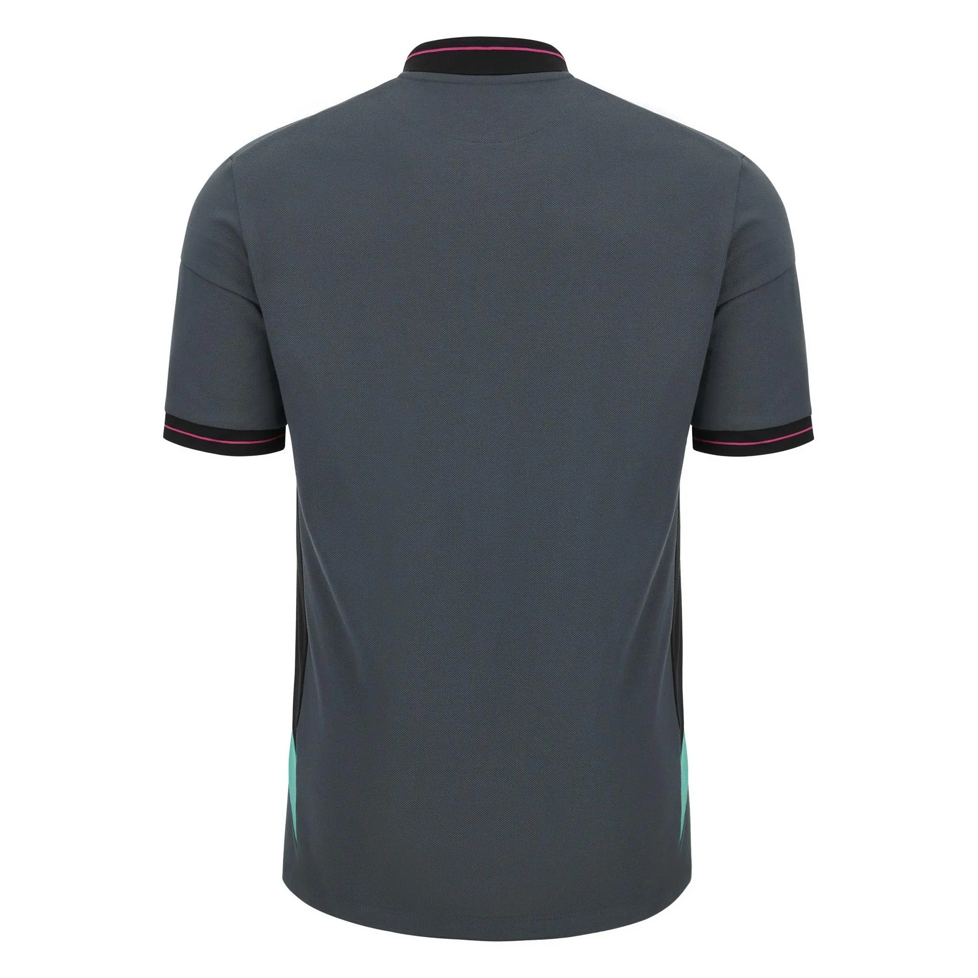 Macron Ospreys Rugby Mens Travel Rugby Fit Polo