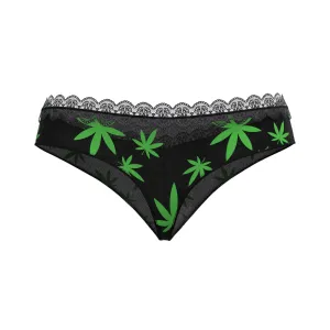 Magic Silk Hazy Dayz Boy Short Leaf Green