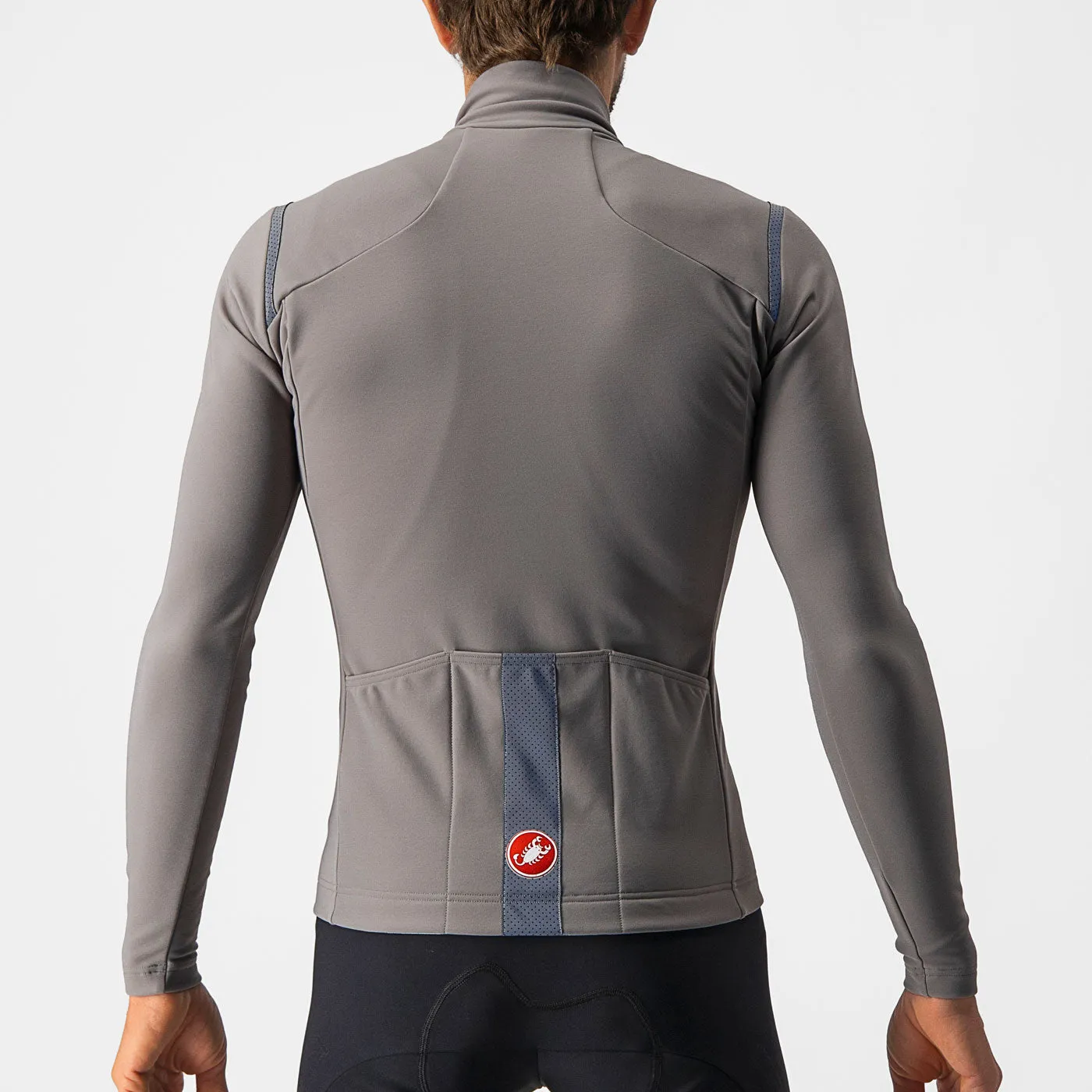 Maglia maniche lunghe Castelli Tutto Nano RoS - Grigio