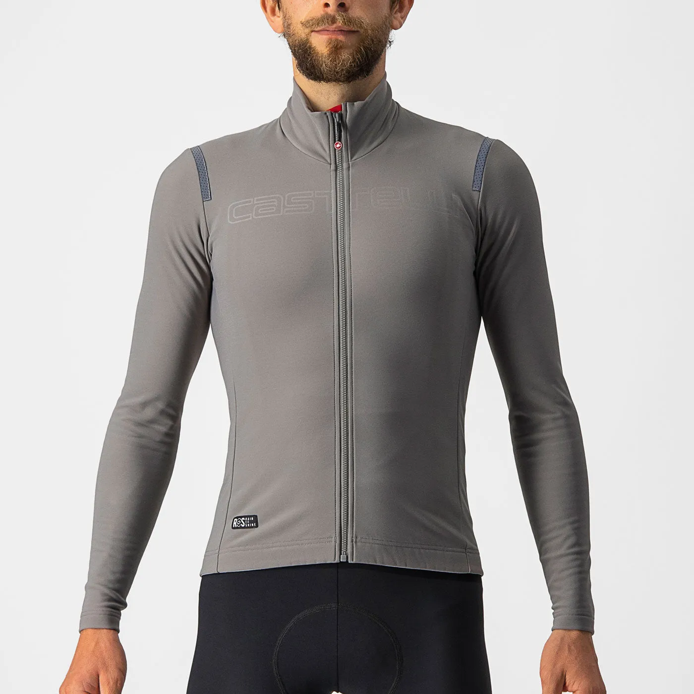 Maglia maniche lunghe Castelli Tutto Nano RoS - Grigio