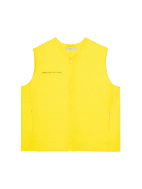 Men FLWRDWN™ Lite Puffer Vest—saffron yellow