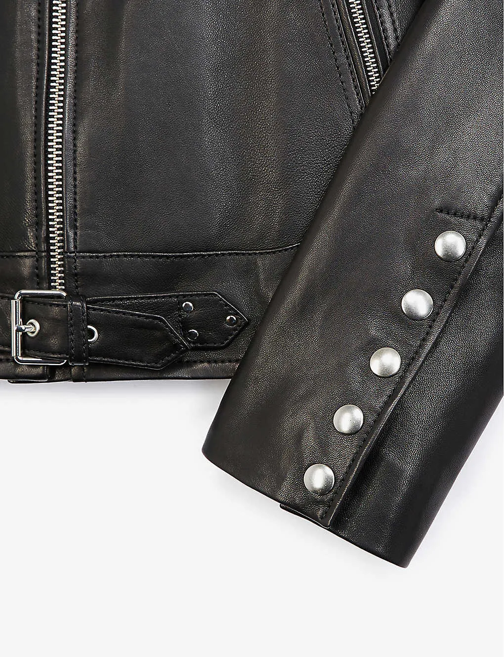 Men’s Black Leather Jacket