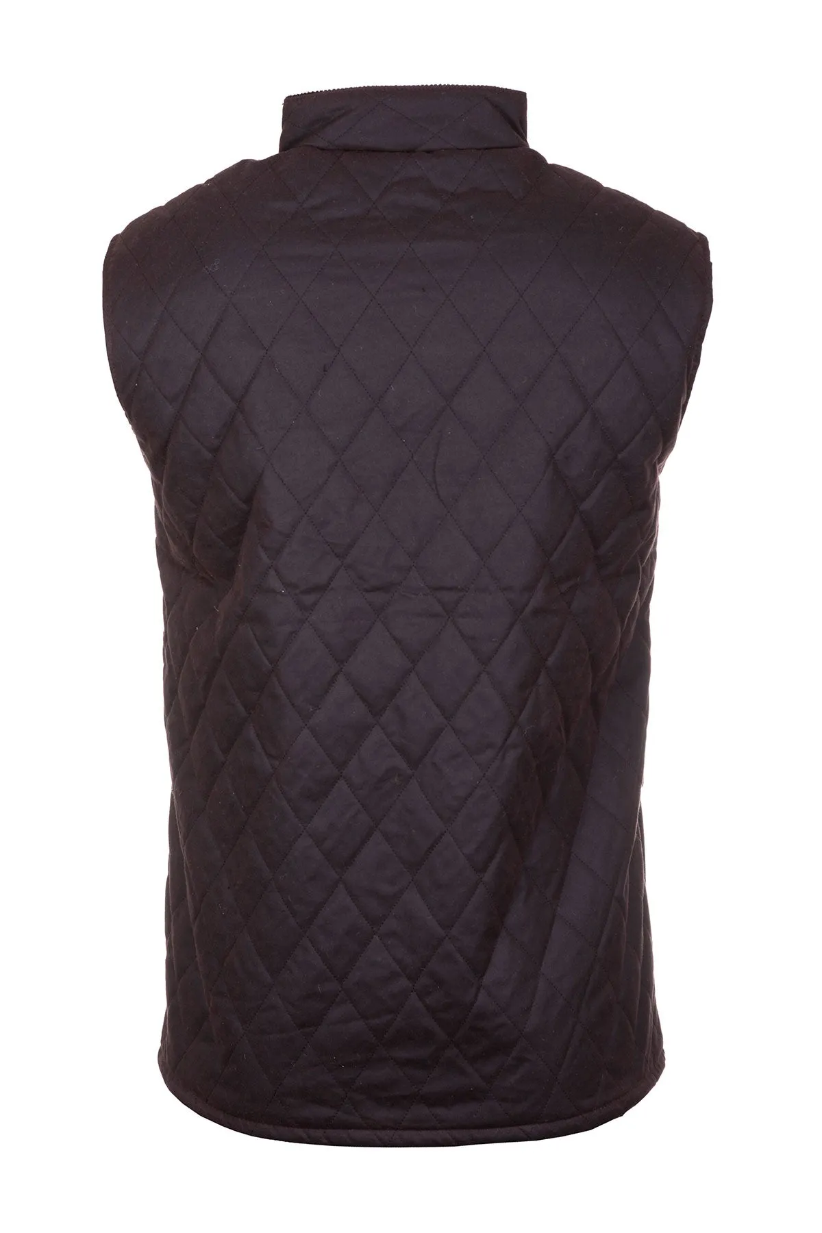 Men's Diamond Quilted Wax Waistcoat II