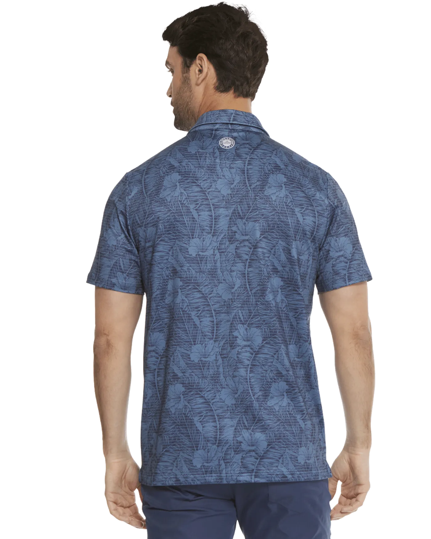 MVP MONTAUK BOTANICAL PRINT POLO