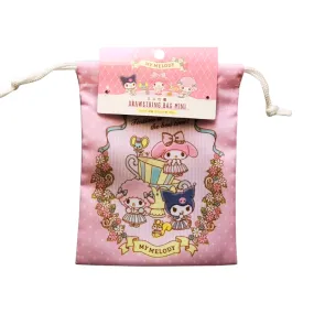 My Melody and Kuromi Mini Drawstring Bag