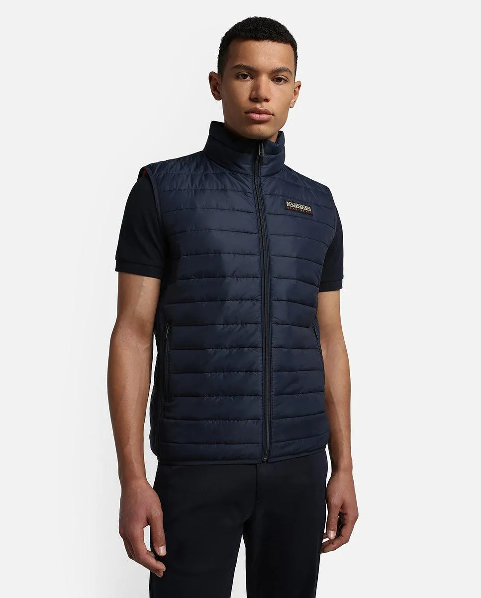 Napapijri Navy Gilet Bodywarmer