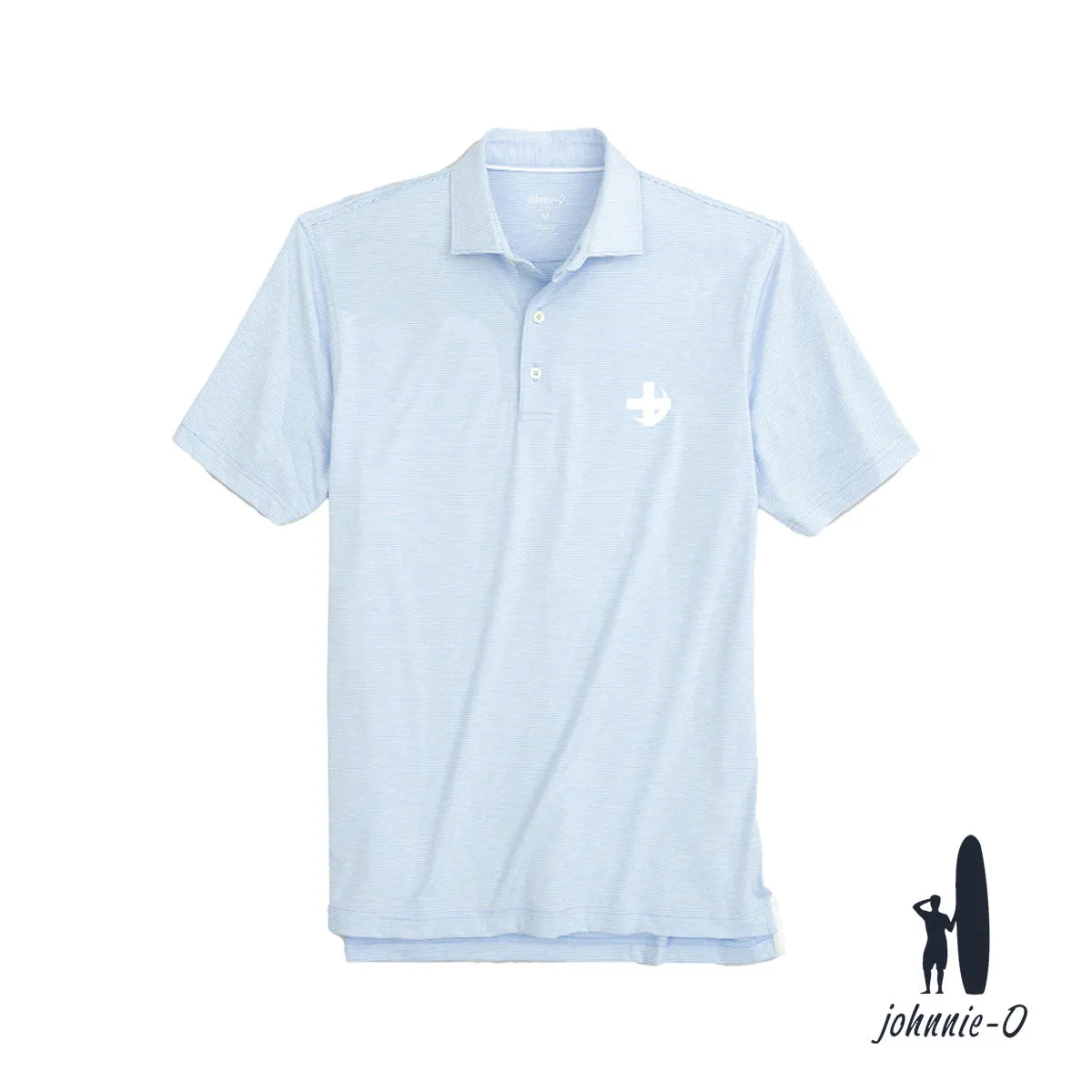 New! Lambda Chi Johnnie-O Striped Polo