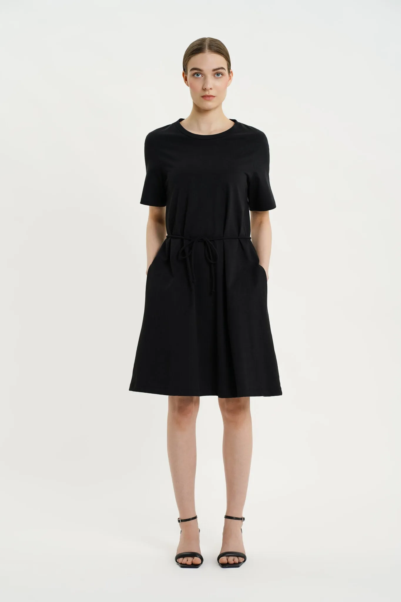 Ofelia Organic Cotton Dress Black