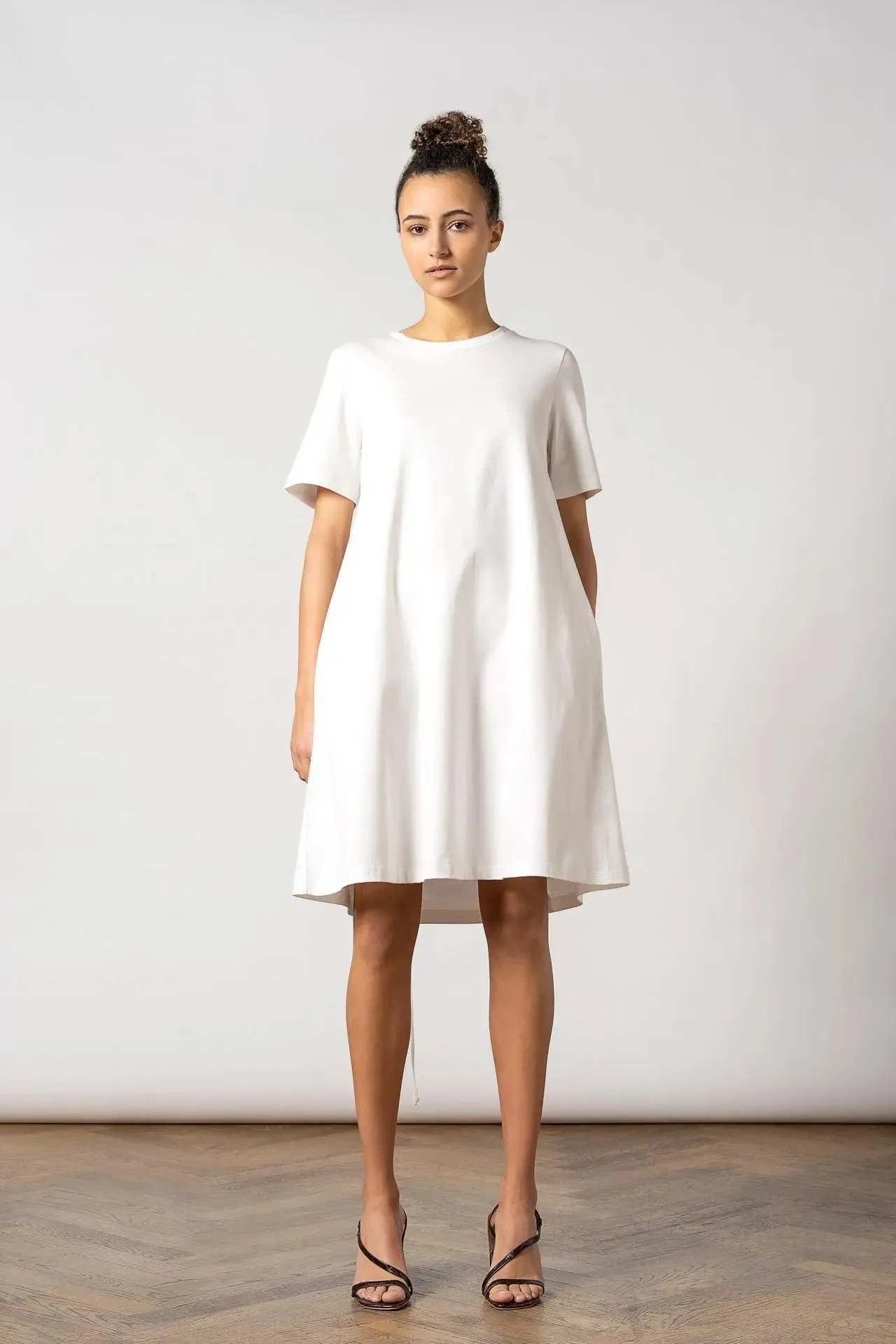 Ofelia Organic Cotton Dress White