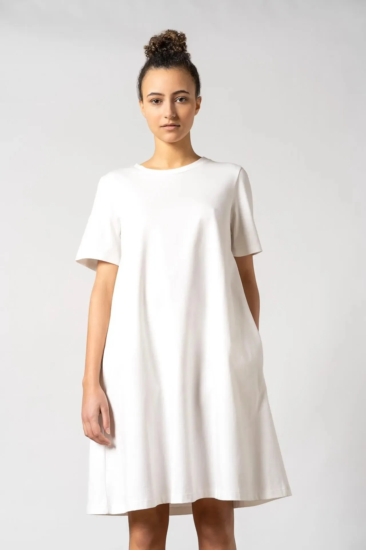 Ofelia Organic Cotton Dress White