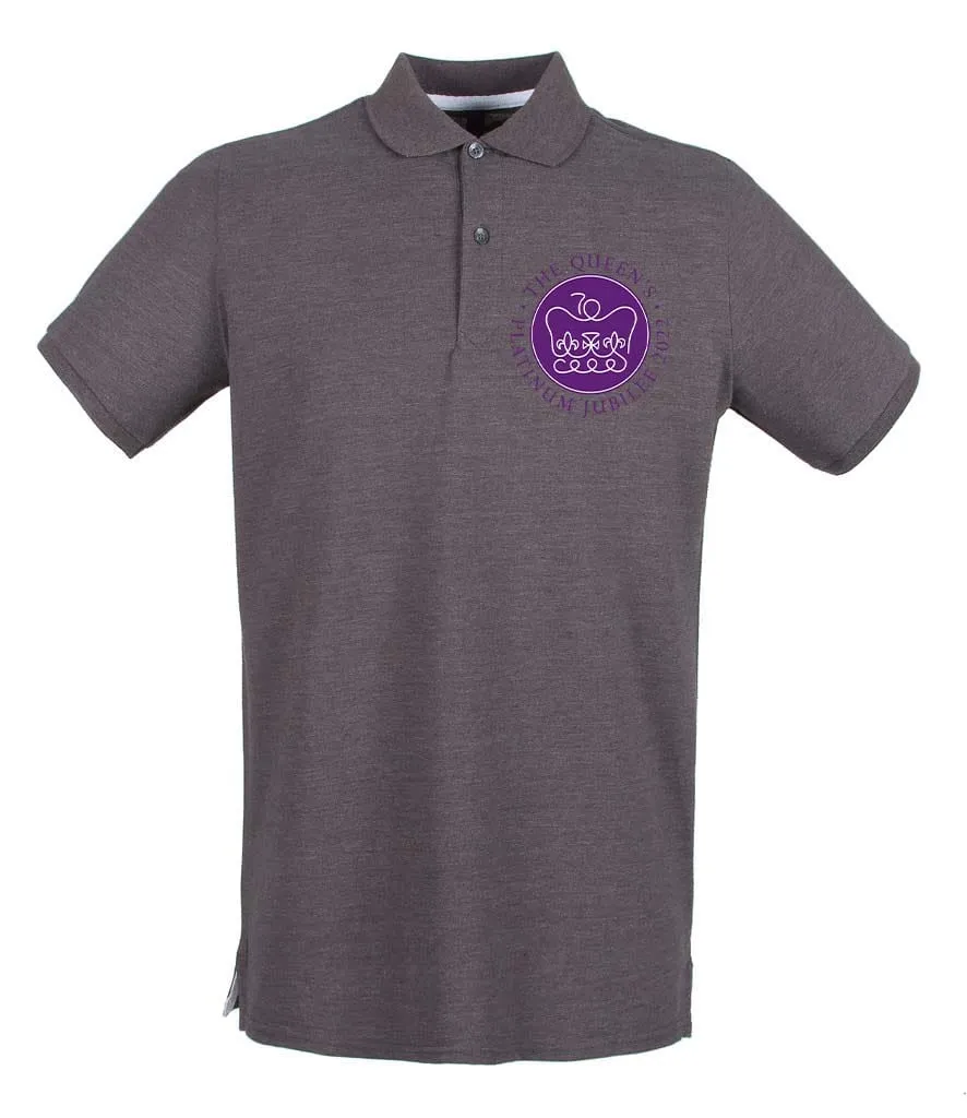 Official Queen's Platinum Jubilee 2022 Embroidered Polo Shirt