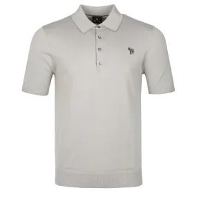 Paul Smith Zebra Badge SS Polo Knitwear in Grey