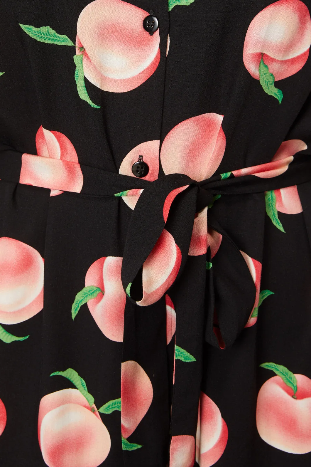 Peachy Viscose Shirt Dress