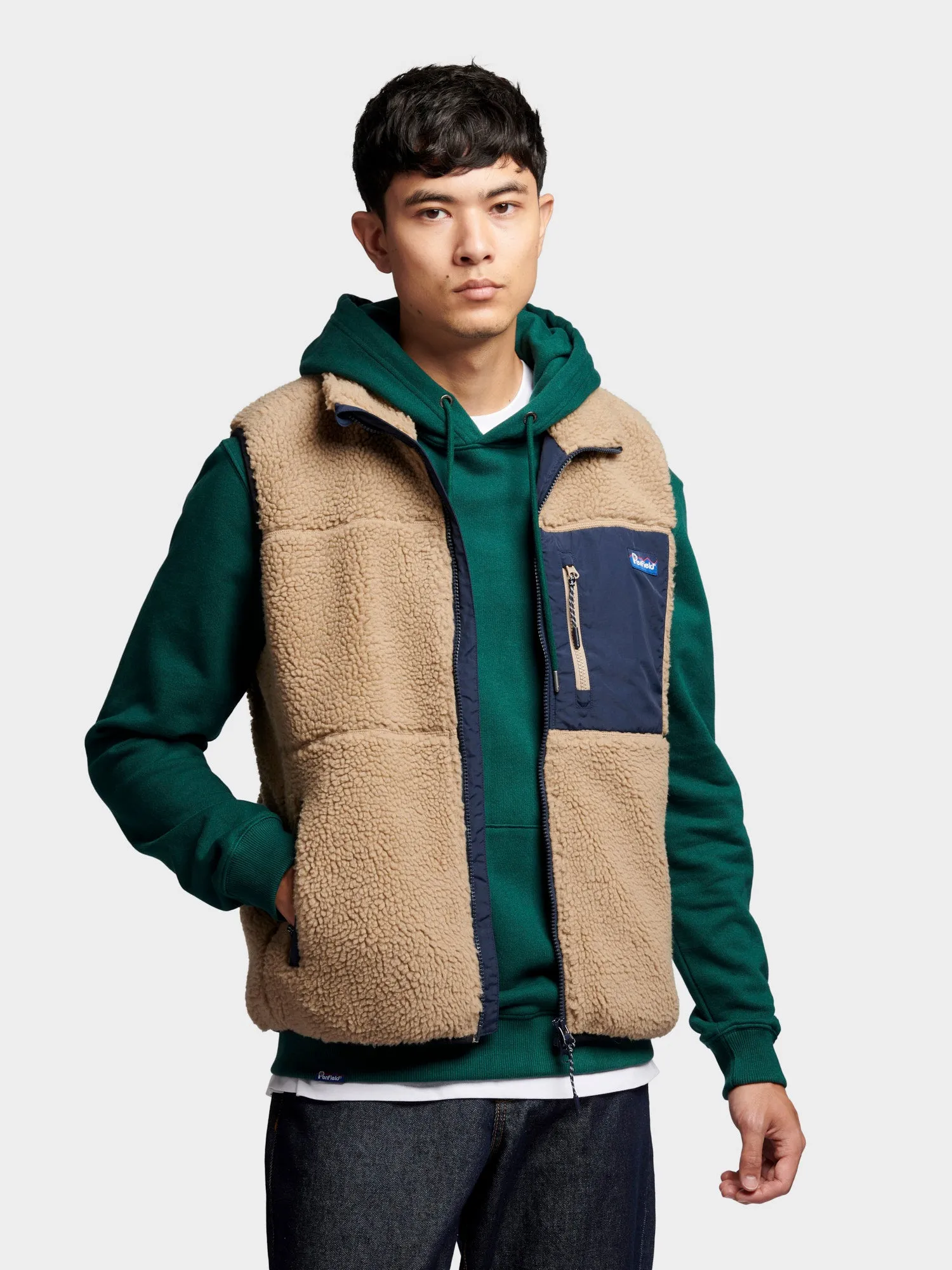 Penfield Mens Mattawa Vest Chinchilla