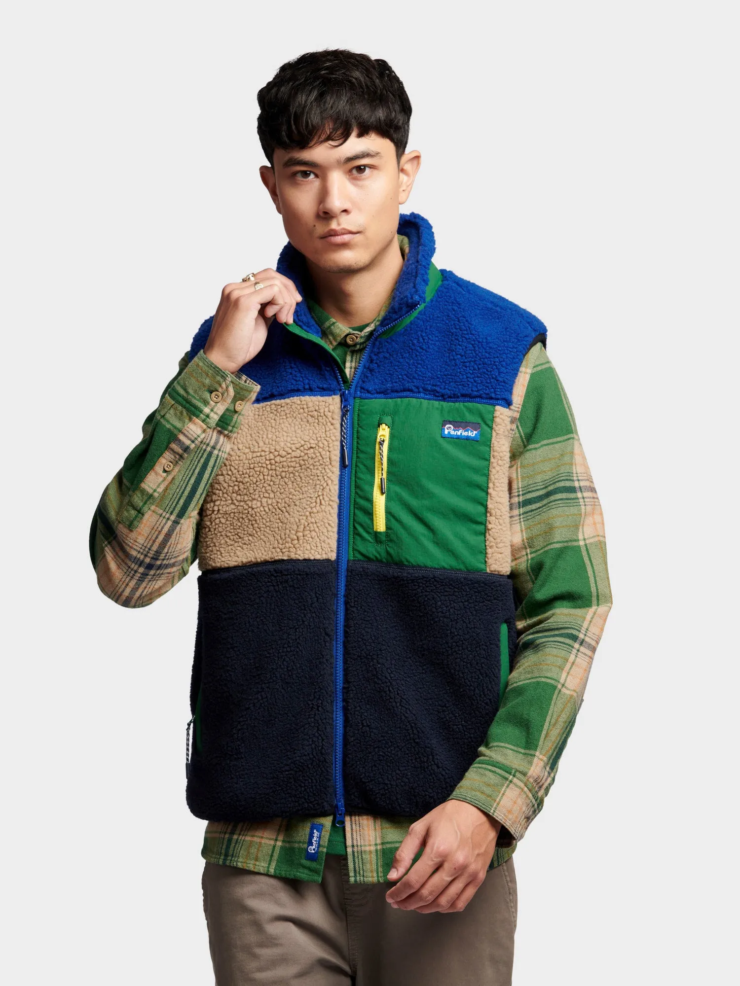 Penfield Mens Mattawa Vest Sodalite Blue