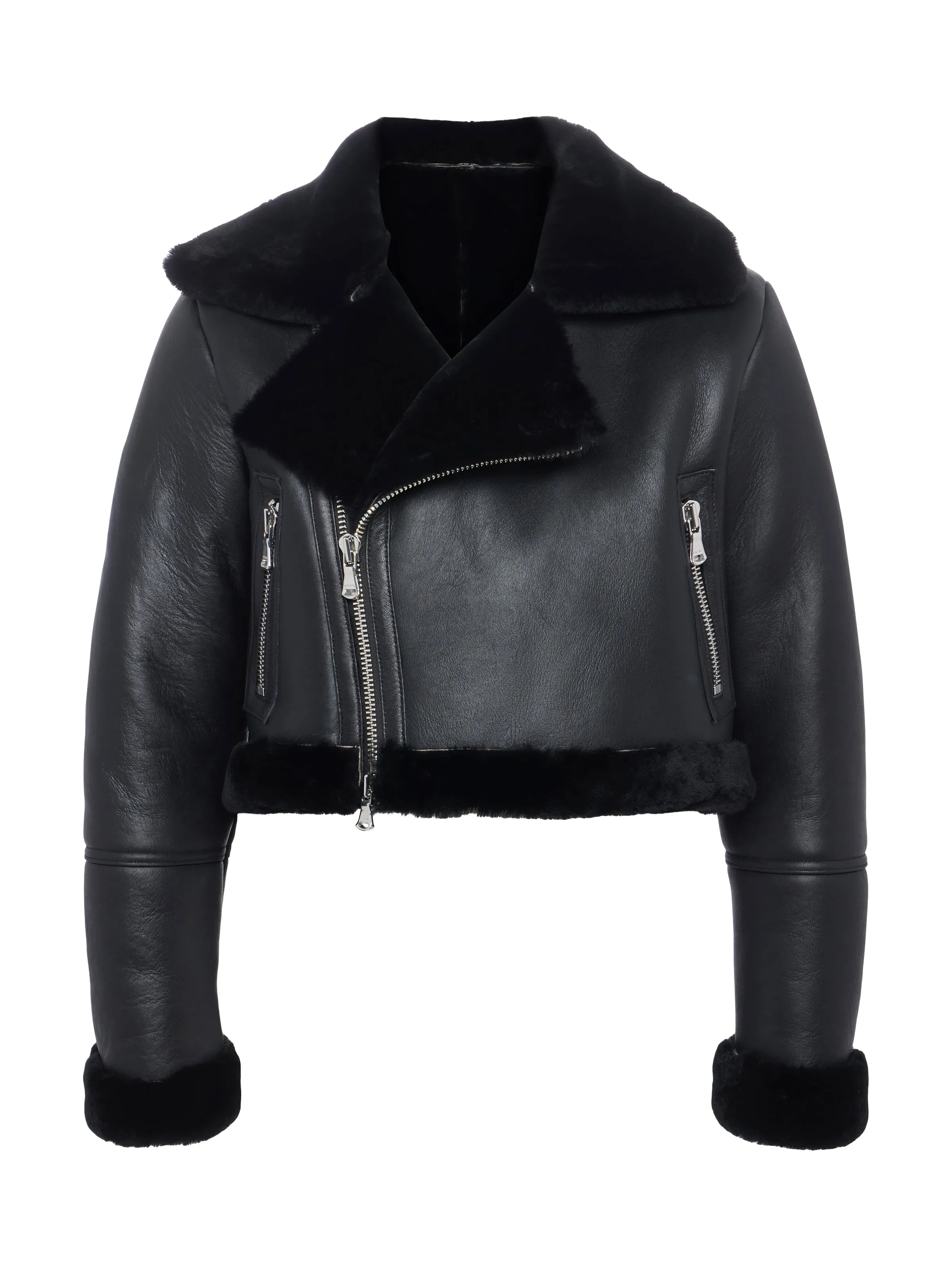 Pike Shearling Leather Jacket