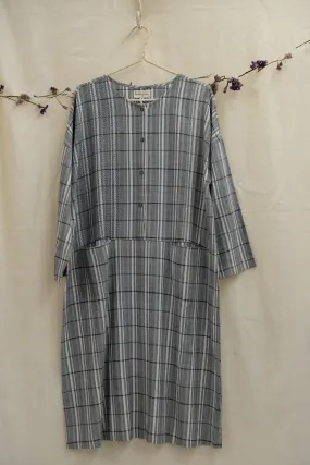 Plaid Hand Woven Straight Dress