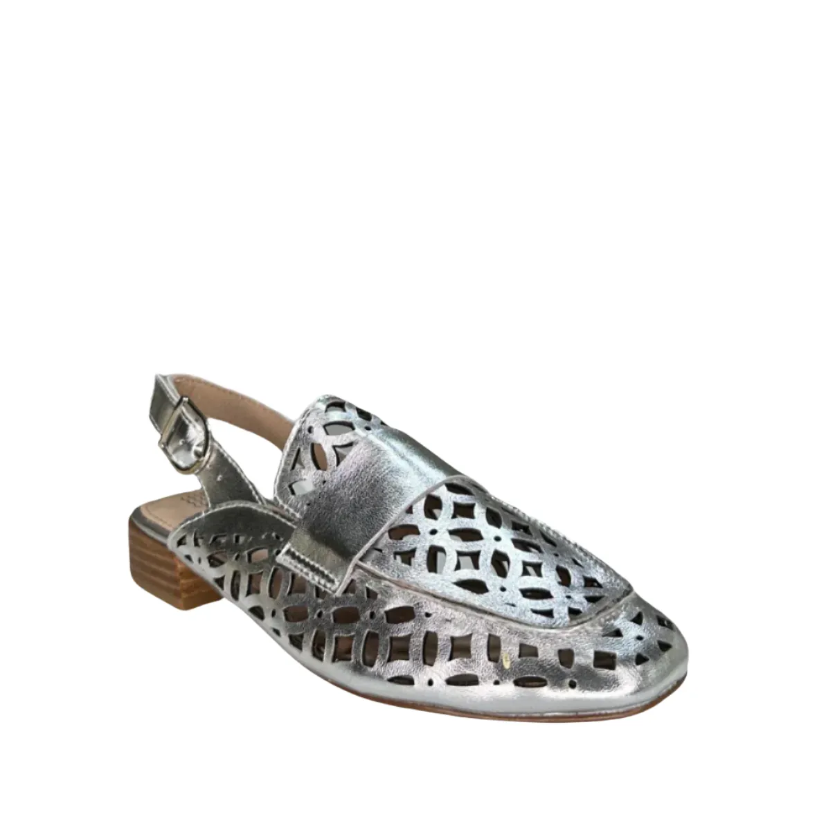 Prima Slingback - Silver