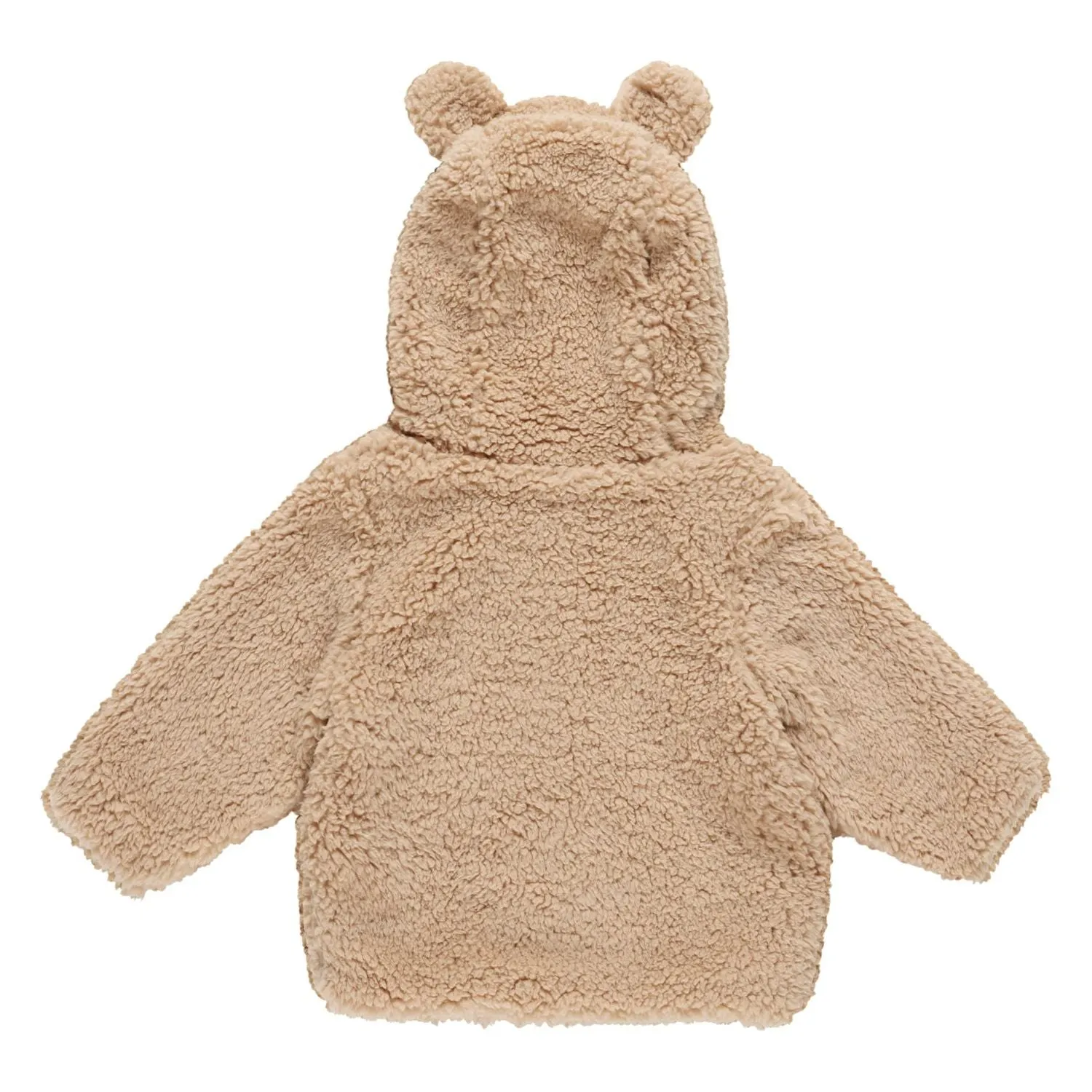 Quincy Mae Bear Jacket - Beige