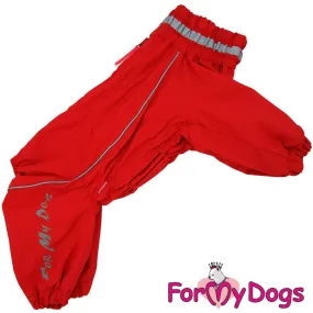 Ready To Race Rainsuit For Girls For Medium, Large Breeds, Pugs & Westies SPECIAL ORDER