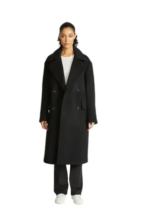 Rebecca Minkoff Vegan Shearling Car Coat