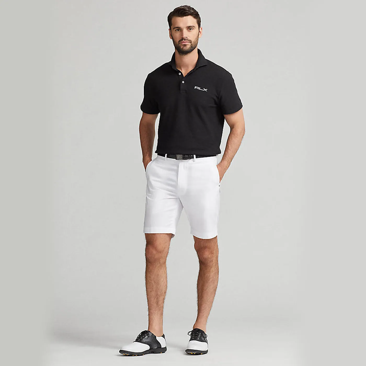 RLX Ralph Lauren Performance Polo Shirt - Polo Black