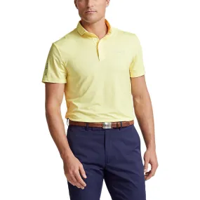 RLX Ralph Lauren Printed Lightweight Airflow Performance Polo - Preppy Dot Bristol Yellow