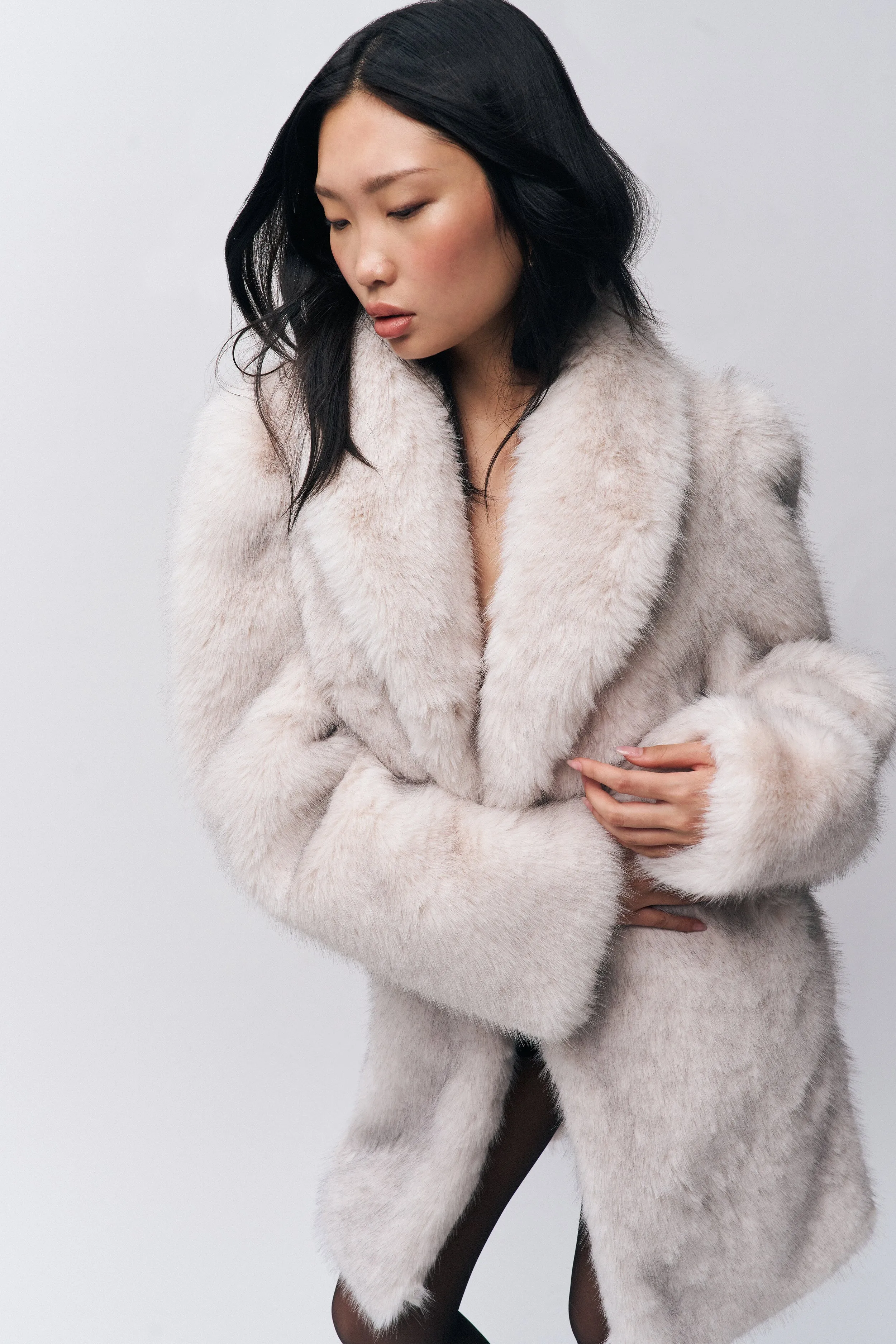 Roxie Faux Fur Coat