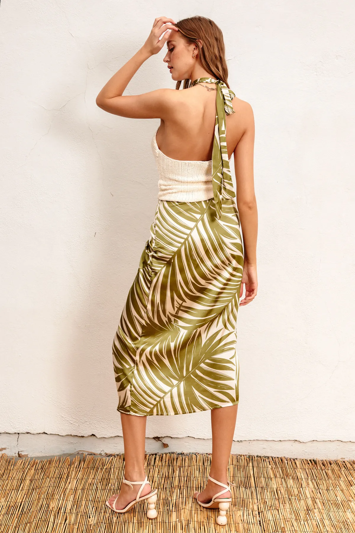 Sarong Style Wrap Skirt