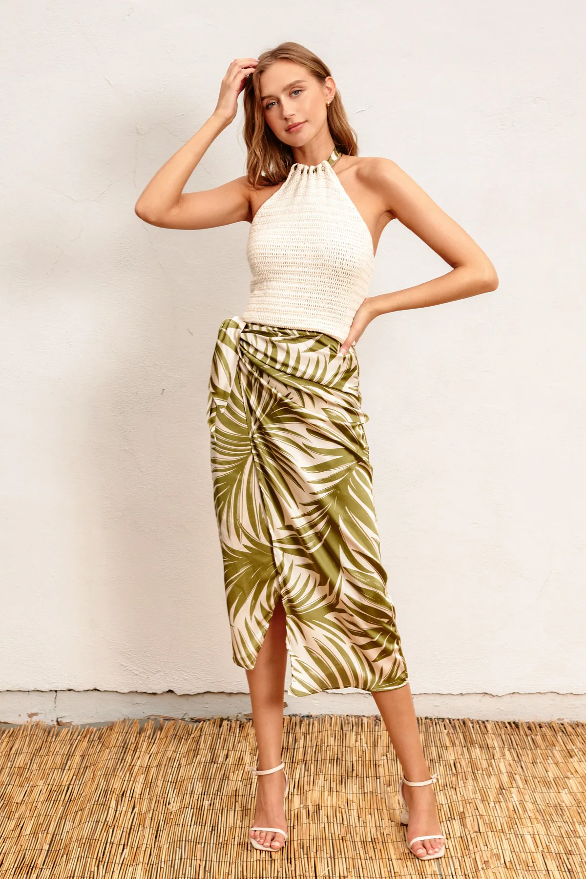 Sarong Style Wrap Skirt